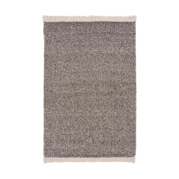 Pătură maro/bej 130x180 cm Sira – House Nordic-image-3