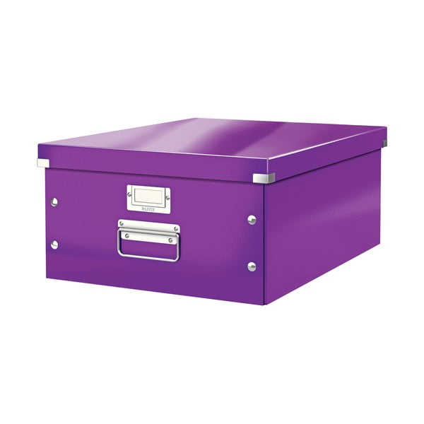 Cutie depozitare Leitz Universal, lungime 48 cm, violet