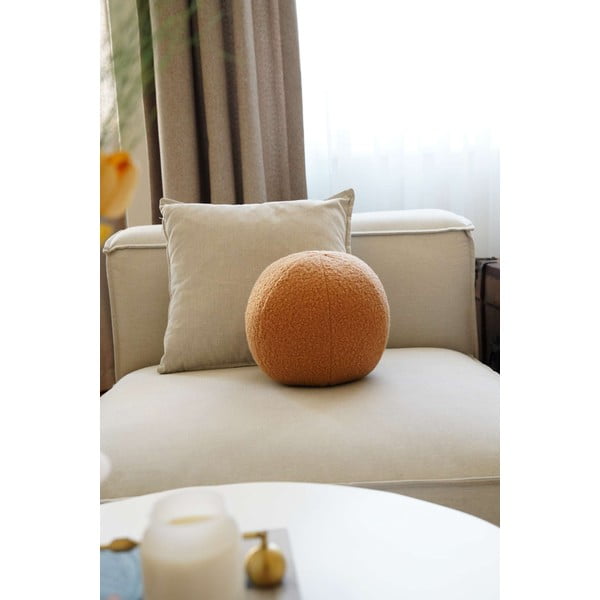 Pernă decorativă din material bouclé ø 20 cm Top – Mioli Decor-image-4