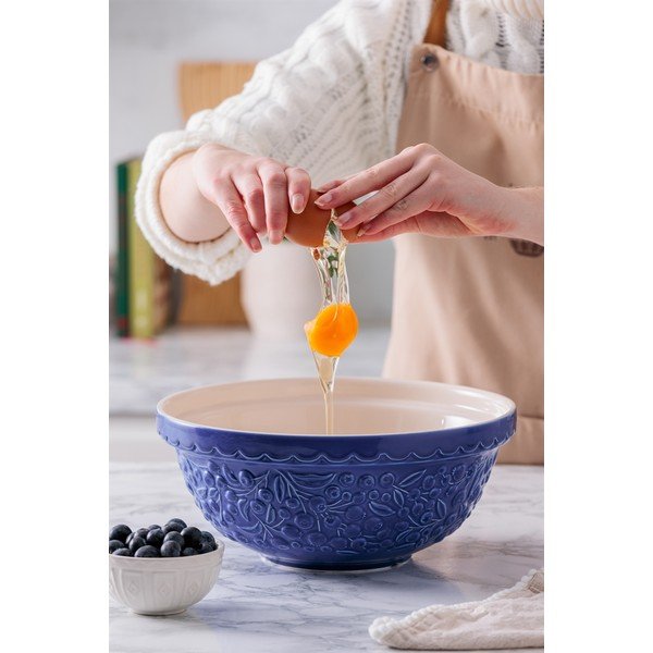 Bol albastru din gresie ø 26 cm Fruits Blueberry – Mason Cash-image-3