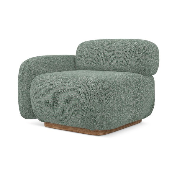 Modul pentru canapea modulară verde deschis (cu colț pe partea stângă) Ailani – Makamii-image-1
