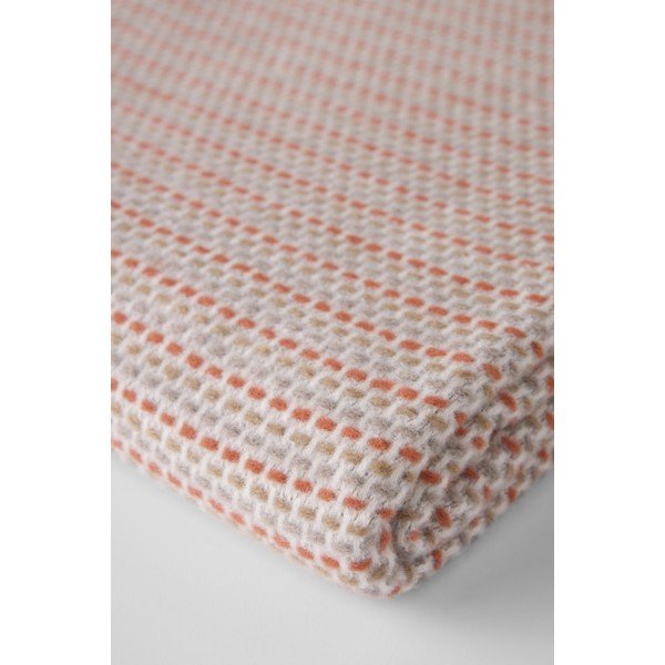 Pătură teracotă din amestec de bumbac 140x180 cm Multi-Zen – Euromant-image-3