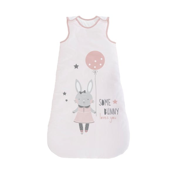 Sac de dormit pentru sugari Tanuki Some Bunny Loves You, lungime 90 cm