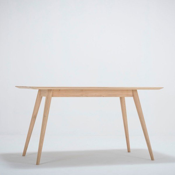 Masă din stejar Gazzda Stafa, 140 x 90 cm-image-2