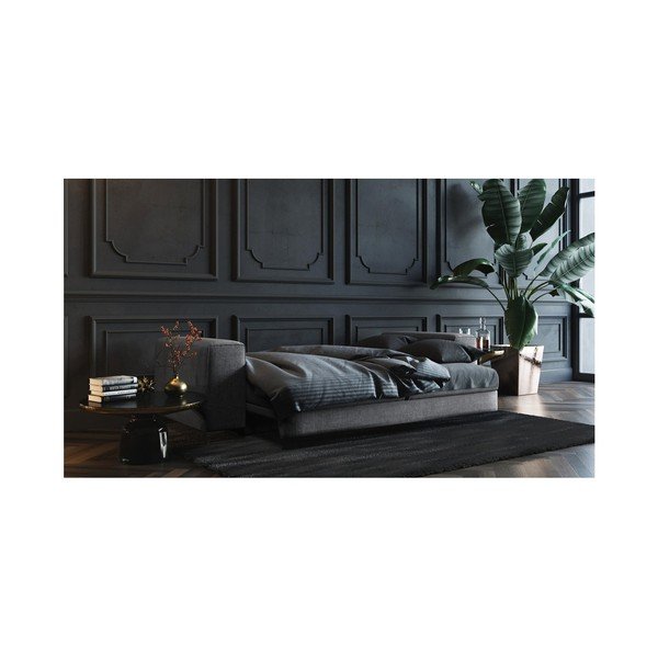 Canapea extensibilă devichy Rothe, 256 cm, gri închis-image-4