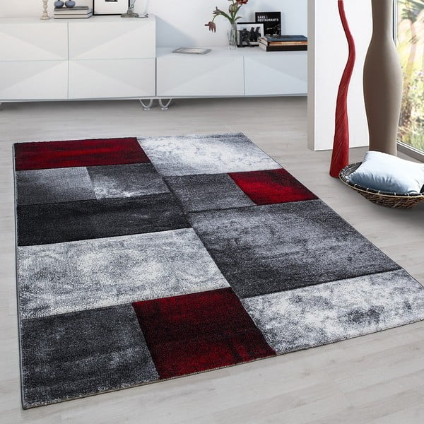 Covor burgundy/gri 160x230 cm Hawaii – Ayyildiz Carpets-image-1