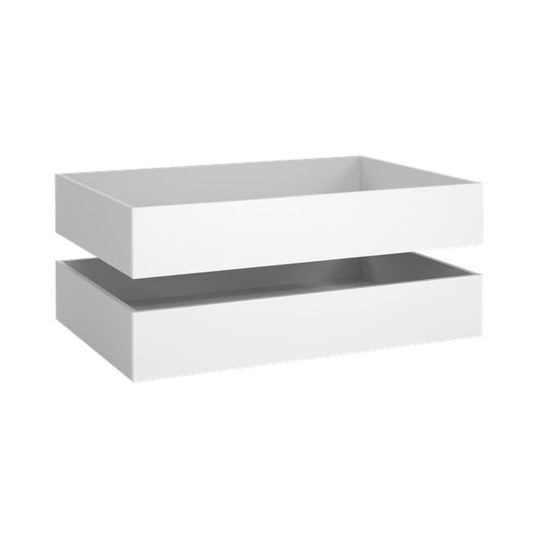 Sertare sub pat albe 2 buc. Naia – Tvilum