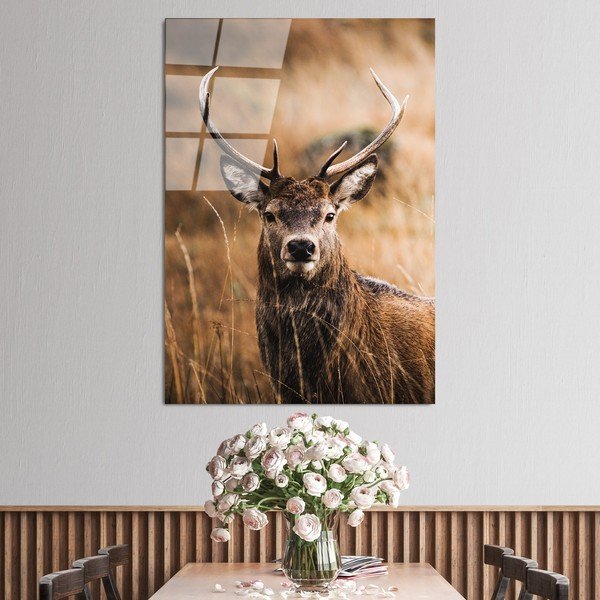 Tablou din sticlă 70x100 cm Deer – Wallity-image-1