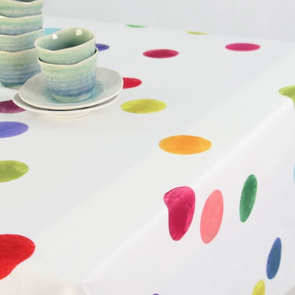 Față de masă din bumbac Happy Friday Basic Confetti, 150 x 150 cm-image-1