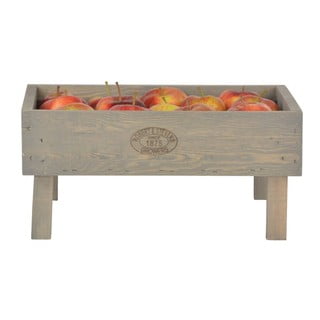 Ladă stivuibilă din lemn de pin Esschert Design, înălțime 19 cm