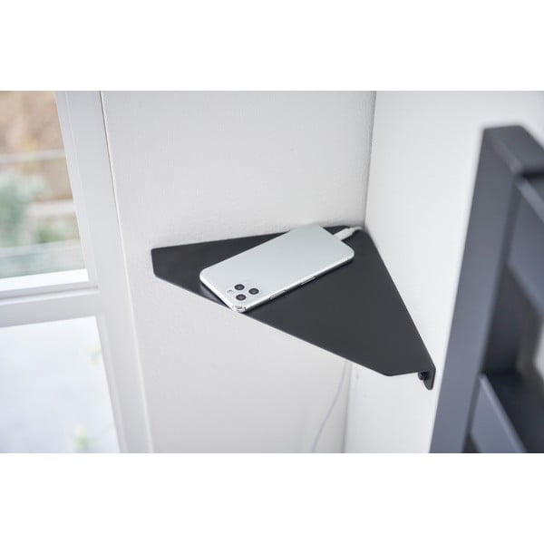 Raft negru de colț din metal 22 cm Tower – YAMAZAKI-image-3