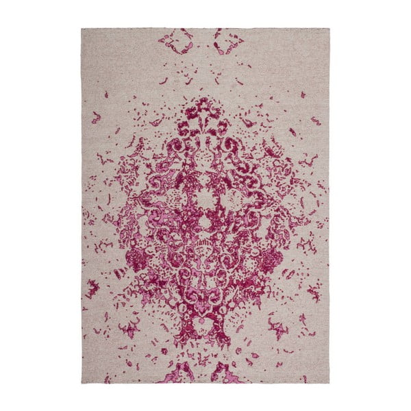 Covor artizanal Kayoom Sitar 700 Elfenbein Pink, 80 x 150 cm