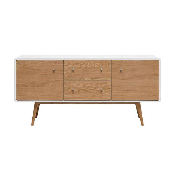 Comodă în decor de stejar Unique Furniture Torino