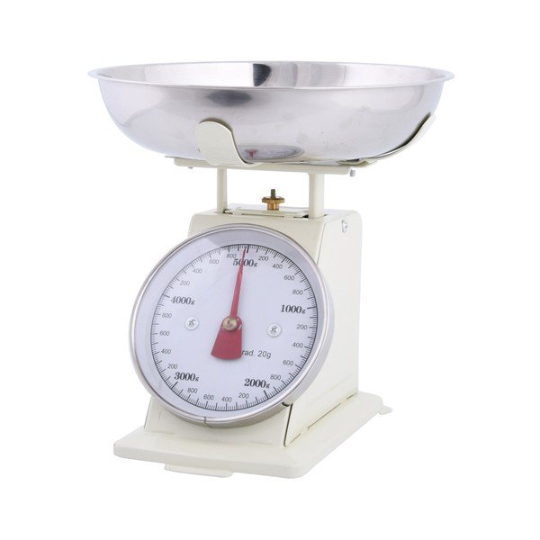 Cântar Esschert Design Vintage, alb-image-1