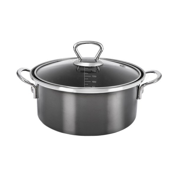 Set de vase pentru gătit 9 buc. smalțuit Metalic – Orion-image-2