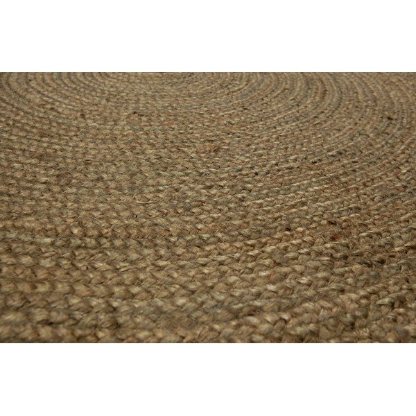 Covor de iută WOOOD Ross, ø 150 cm, verde-image-1