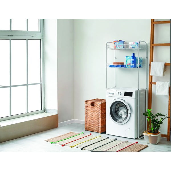Etajeră cu 2 rafturi deasupra mașinii de spălat Metaltex Sky Wash-image-1