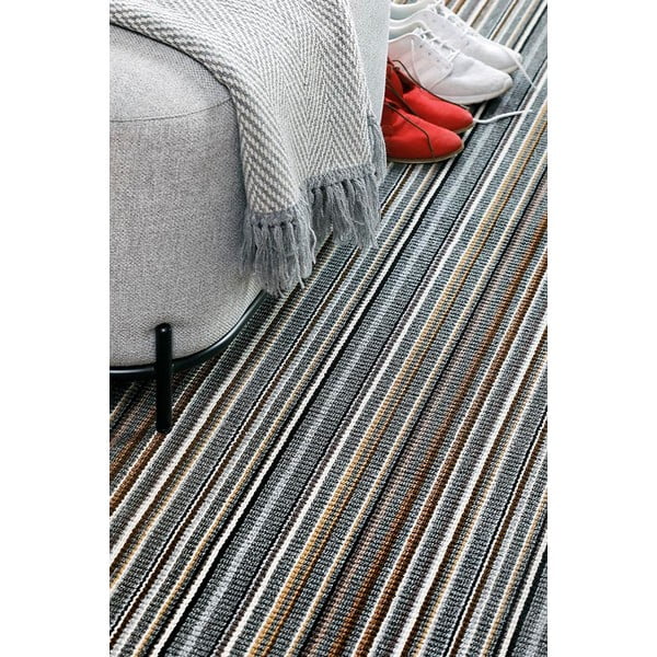 Covor gri tip traversă 300x80 cm Hugo - Narma-image-2