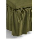 Cuvertură kaki din bumbac organic 90x200 cm Zack – Jotex