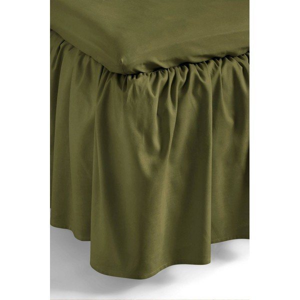 Cuvertură kaki din bumbac organic 90x200 cm Zack – Jotex