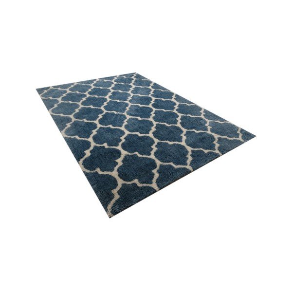 Covor albastru Smooth, 120x170cm-image-1