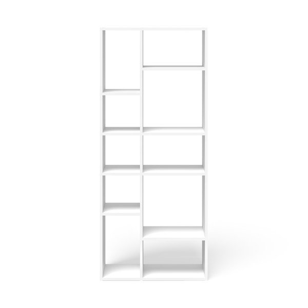 Bibliotecă albă 77x180 cm Iris – TemaHome-image-2