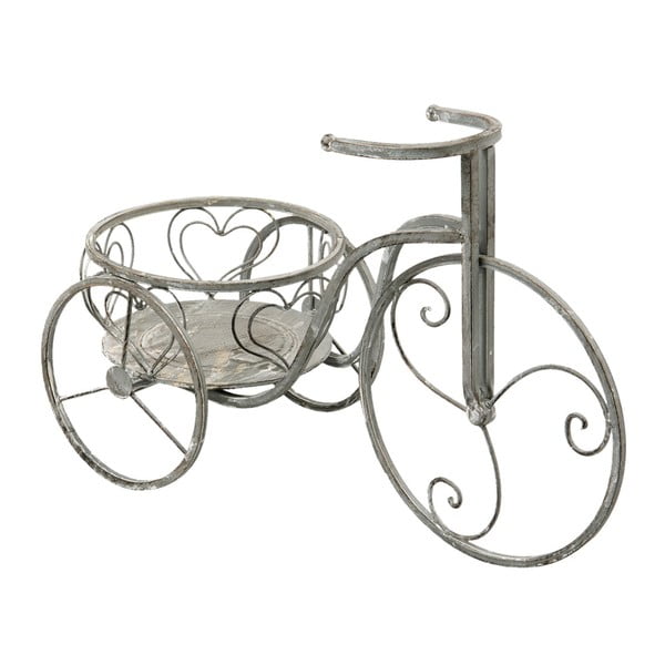 Suport pentru ghiveci, formă bicicletă, Clayre & Eef, 54 x 25 cm