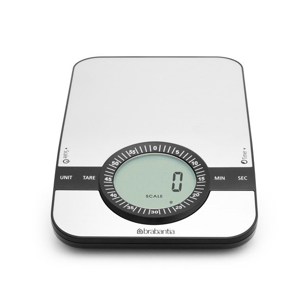 Cântar de bucătărie Brabantia Timer, alb negru-image-3