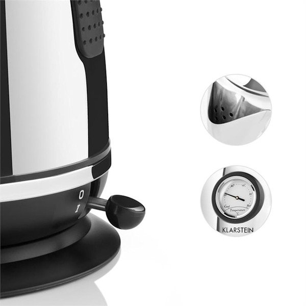 Fierbător Klarstein Aquavita Chalet, argintiu-image-3
