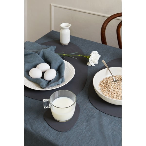 Suport pentru farfurii din piele ecologică 37x44 cm Curve L Nupo – LIND DNA-image-1