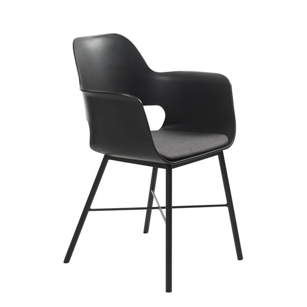 Scaun dining Unique Furniture Wrestler, negru