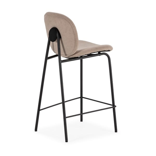 Scaune de bar bej 2 buc. (înălțime șezut 65 cm) Cori – Marckeric-image-3