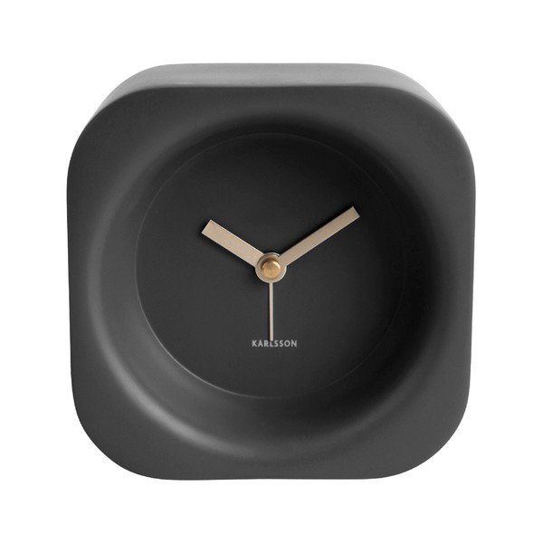 Ceas cu alarmă Karlsson Chunky, negru-image-1