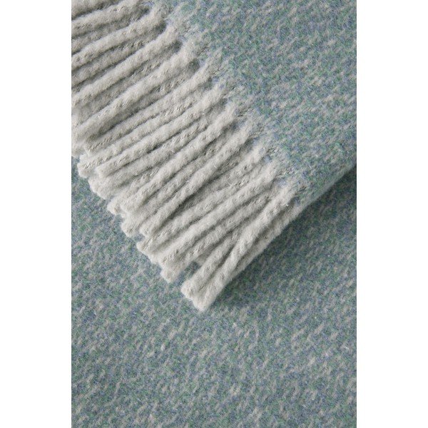 Pătură albastră din amestec de bumbac 140x180 cm Rennes – Euromant-image-1
