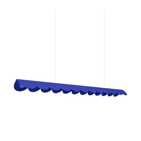 Lustră albastru-închis LED din aluminiu BISCUIT – Thoro