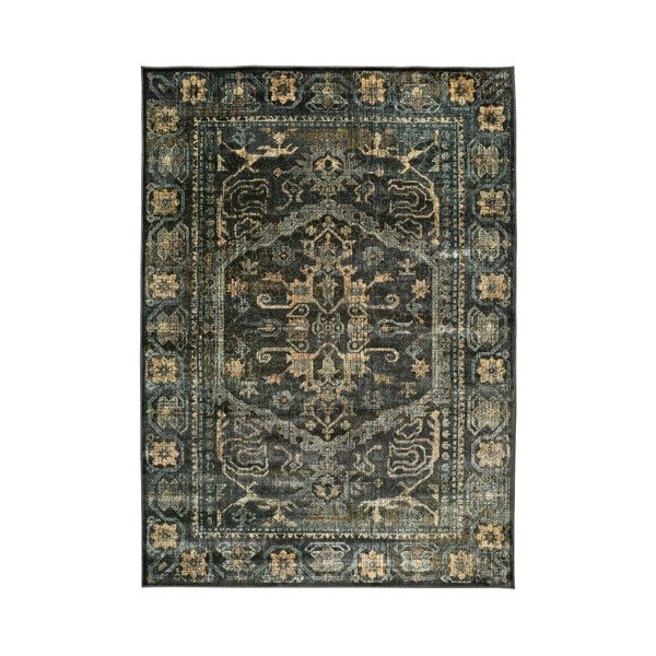 Covor potrivit și pentru exterior Universal Lara Black, 120 x 170 cm, negru
