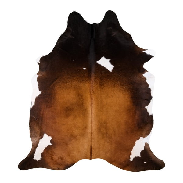 Piele bovină Arctic Fur Tricolor, 227 x 213 cm