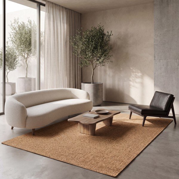 Covor în culoare naturală 120x170 cm Lumen Liso – Universal-image-1