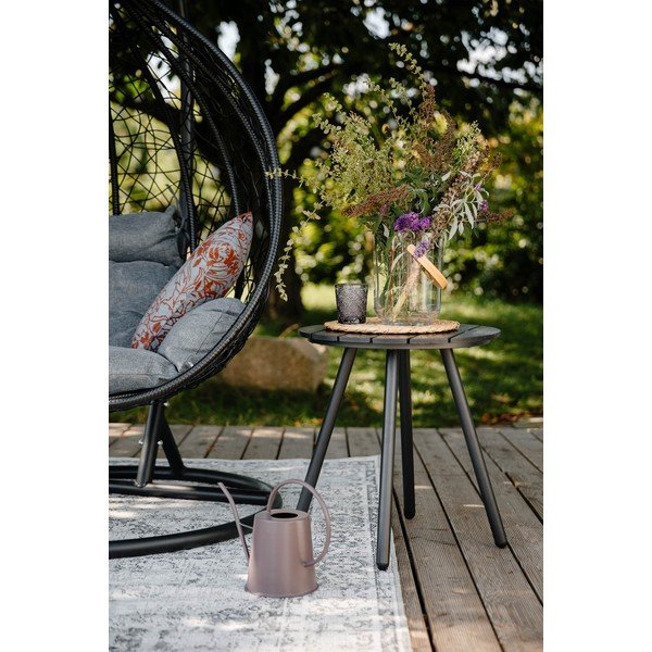 Masă de grădină Bonami Essentials Lounge, ø 51 cm, gri-image-1