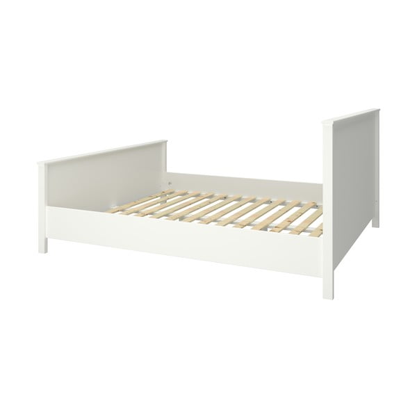 Pat matrimonial 180x200 cm alb Tromsö - Tvilum-image-3