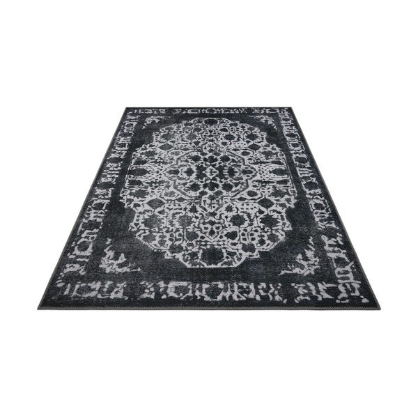 Covor negru 150x80 cm - Ragami-image-2