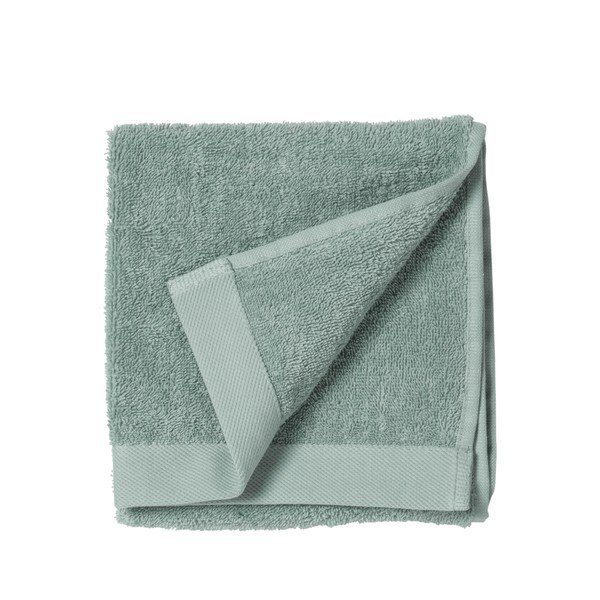 Prosop din bumbac froté Södahl Leaf, 60 x 40 cm, verde-image-2