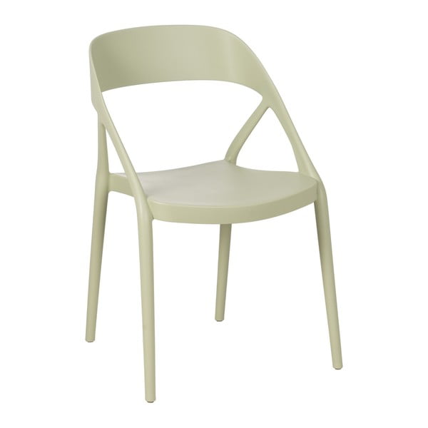 Scaune de dining verde-deschis 2 buc. din plastic – Ixia