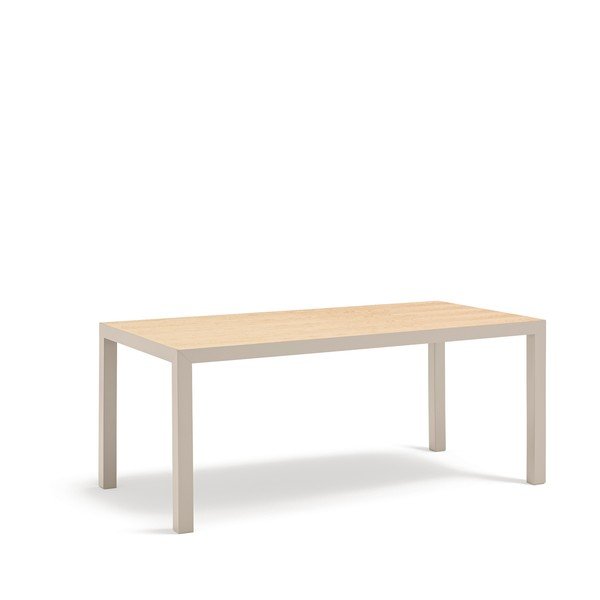 Masă de dining cu blat din lemn de stejar 75x180 cm Alma – Teulat-image-2