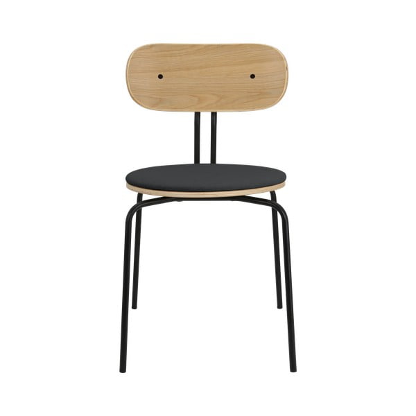 Scaun de dining negru/gri antracit Curious – UMAGE-image-2