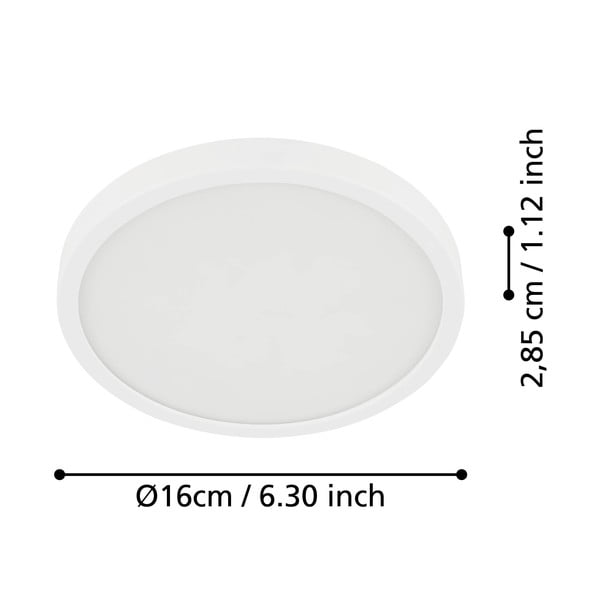 Plafonieră albă LED FUEVA 5 – EGLO-image-2