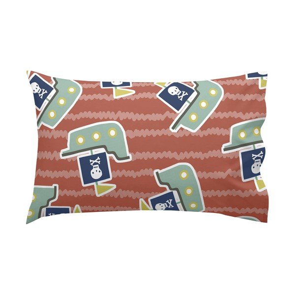 Lenjerie de pat din bumbac pentru copii Moshi Moshi Pirate, 100 x 120 cm-image-2