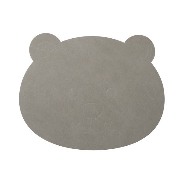 Suport de farfurie pentru copii din piele ecologică 30x38 cm Bear Nupo – LIND DNA