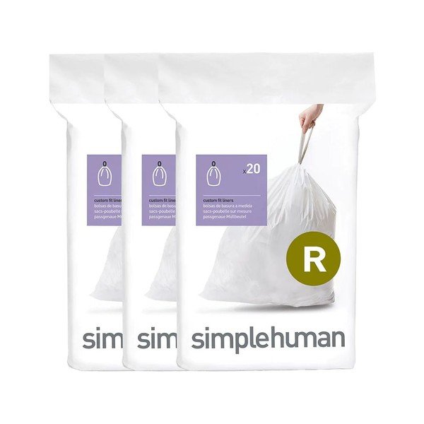 Saci de gunoi 60 buc 10 l R - simplehuman-image-1