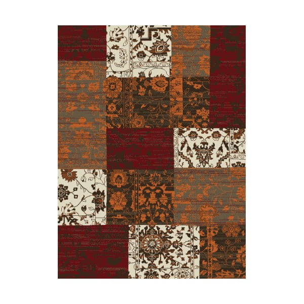 Covor Hanse Home Prime Pile, 60 x 110 cm, maro - roșu
